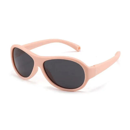 Lunettes de soleil bébé flexible avec sangle réglable 0-3 ans