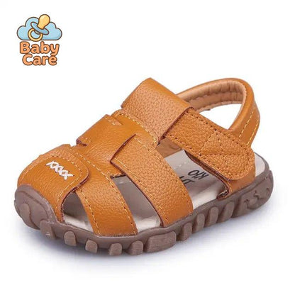 Sandales bébé garçon et filles en cuir souple