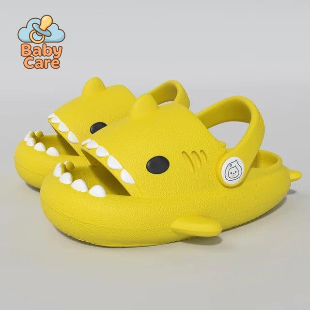 Sandales bébé garçon et filles souples requin