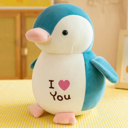 Peluche pingouin Love