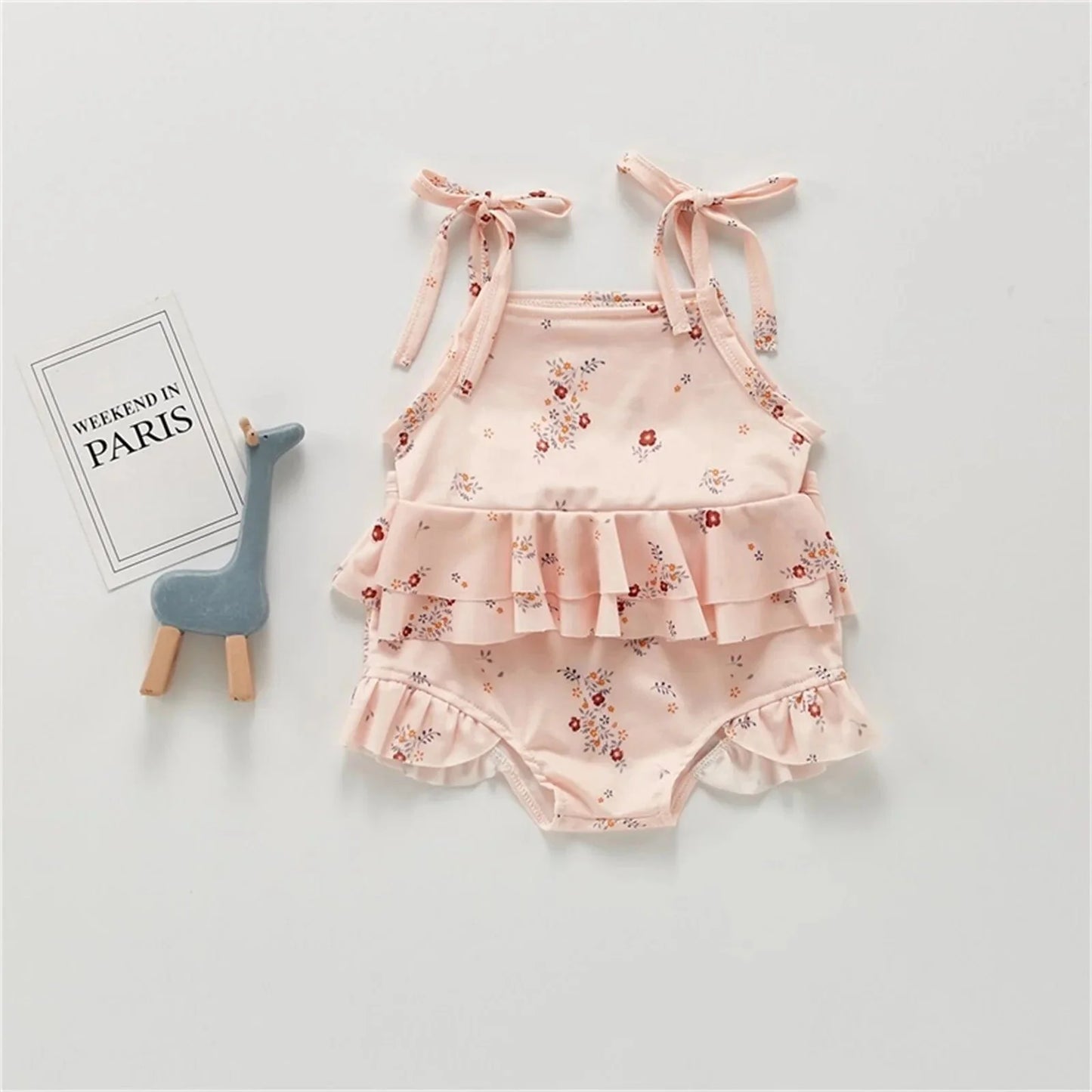 Maillot de bain bébé à imprimé floral