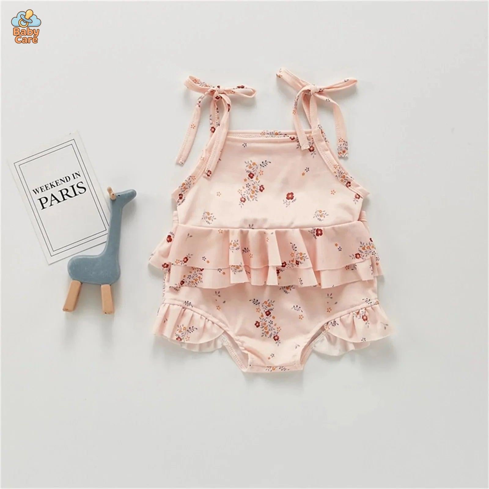 Maillot de bain bébé à imprimé floral