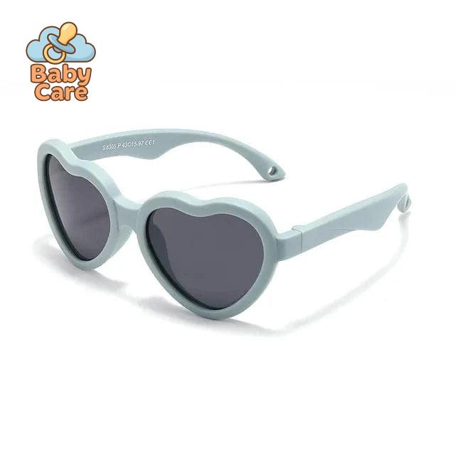 Lunettes de soleil bébé coeur 0-2 ans