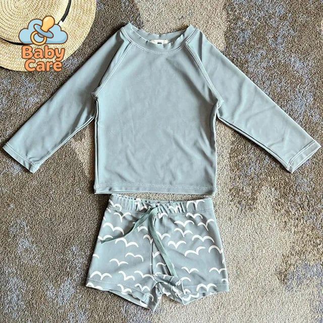 Maillot de bain bébé garçon vacances hawaïens