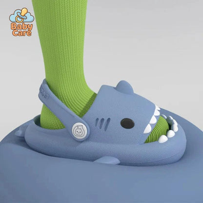 Sandales bébé garçon et filles souples requin