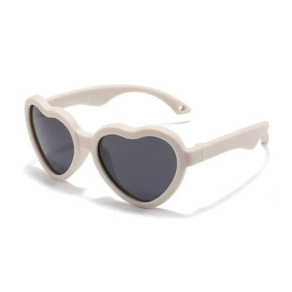 Lunettes de soleil bébé coeur 0-2 ans