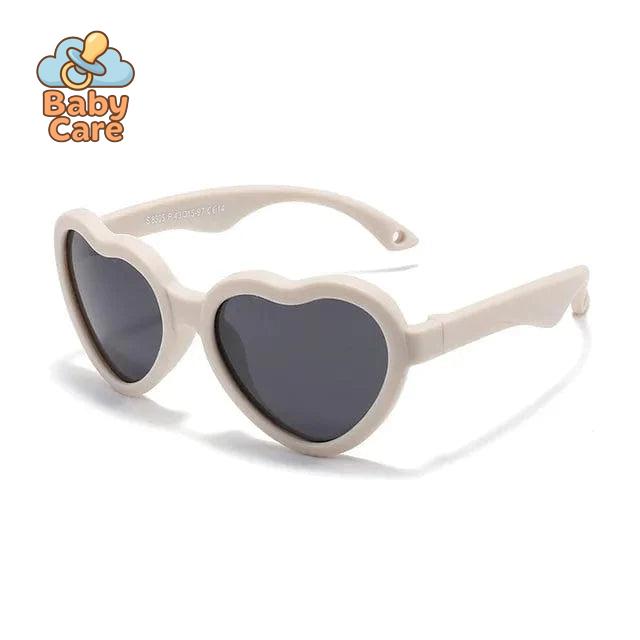 Lunettes de soleil bébé coeur 0-2 ans