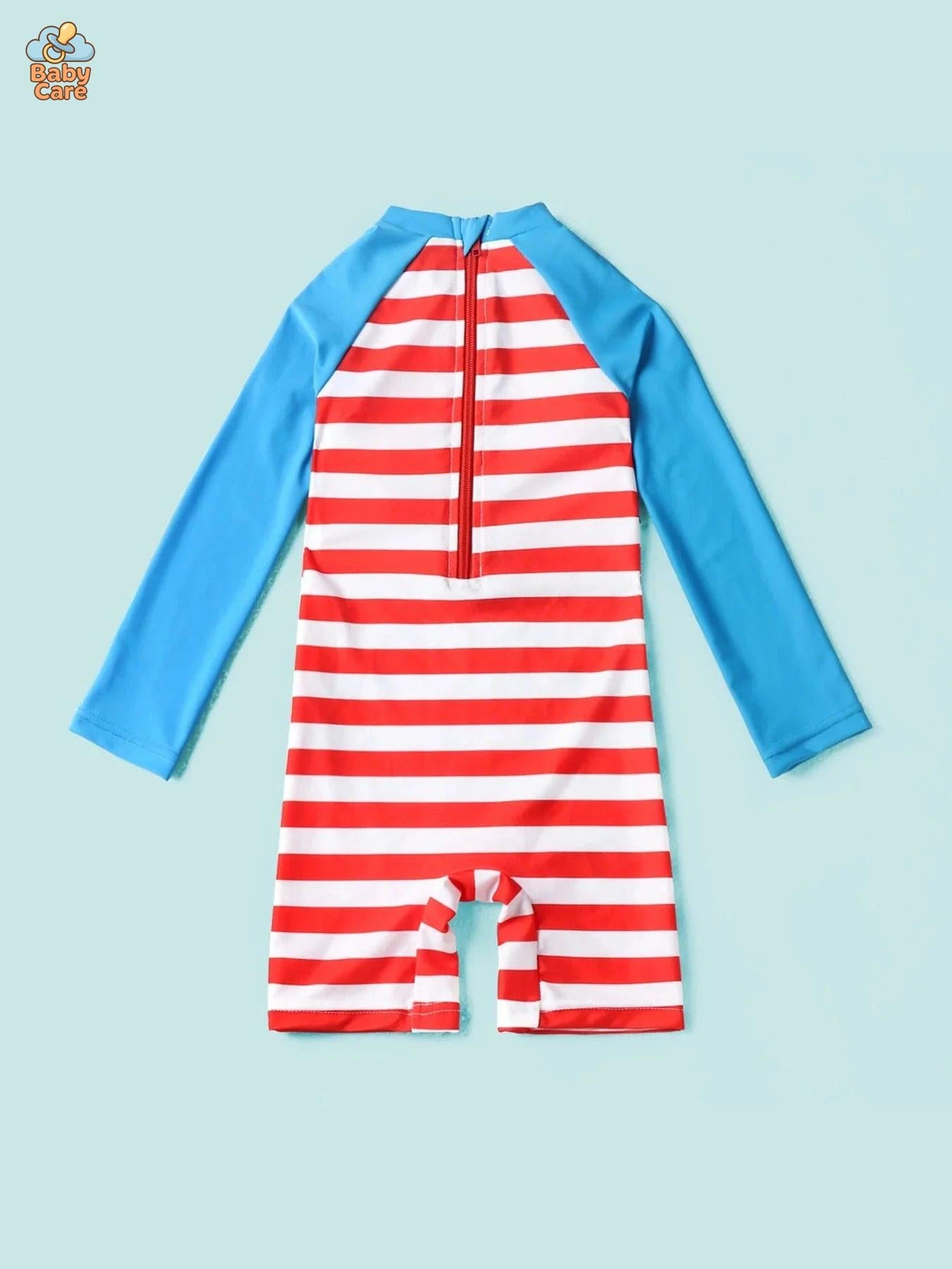 Maillot de bain bébé pieuvre protection UV