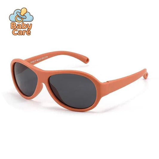Lunettes de soleil bébé flexible avec sangle réglable 0-3 ans