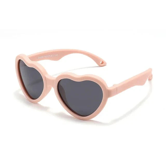 Lunettes de soleil bébé coeur 0-2 ans