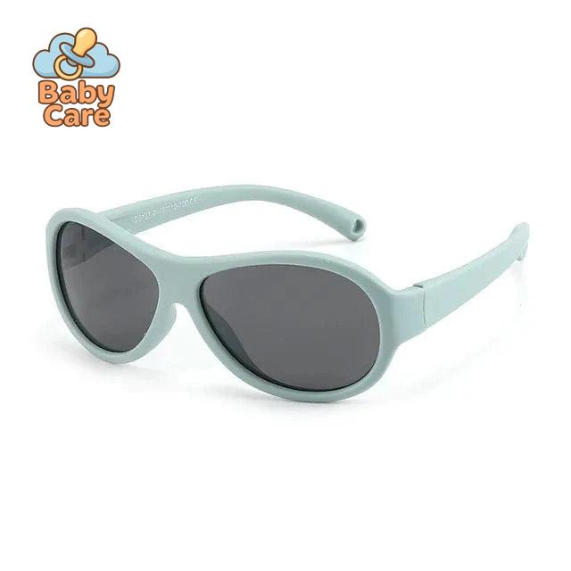 Lunettes de soleil bébé flexible avec sangle réglable 0-3 ans