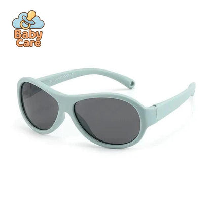 Lunettes de soleil bébé flexible avec sangle réglable 0-3 ans