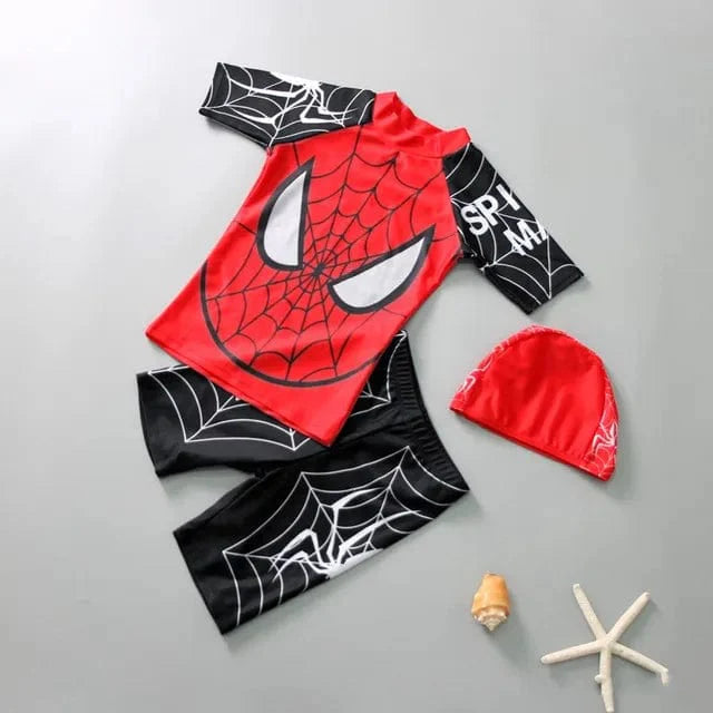 Maillot de bain bébé et enfant super-héros