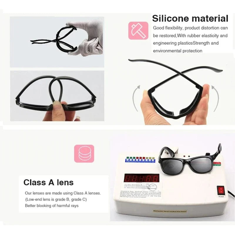 Lunettes de soleil bébé rondes avec sangle