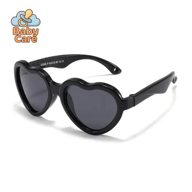 Lunettes de soleil bébé coeur 0-2 ans