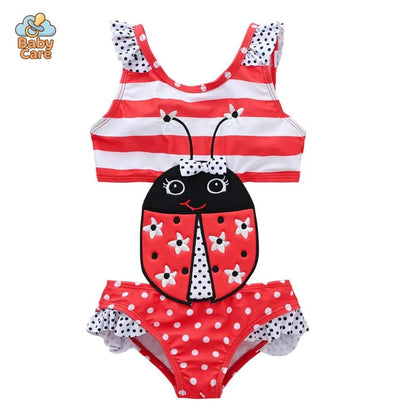Maillot de bain une pièce mignon bébé fille