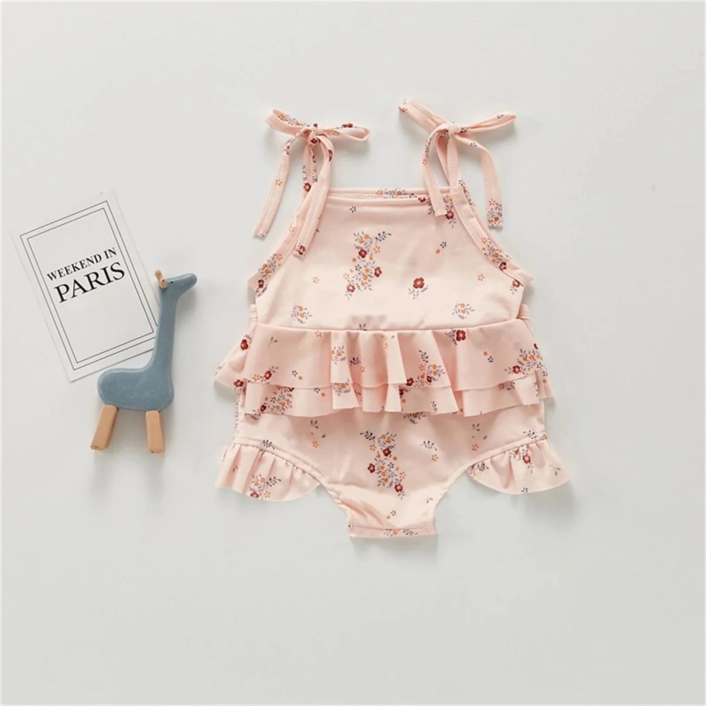 Maillot de bain bébé à imprimé floral