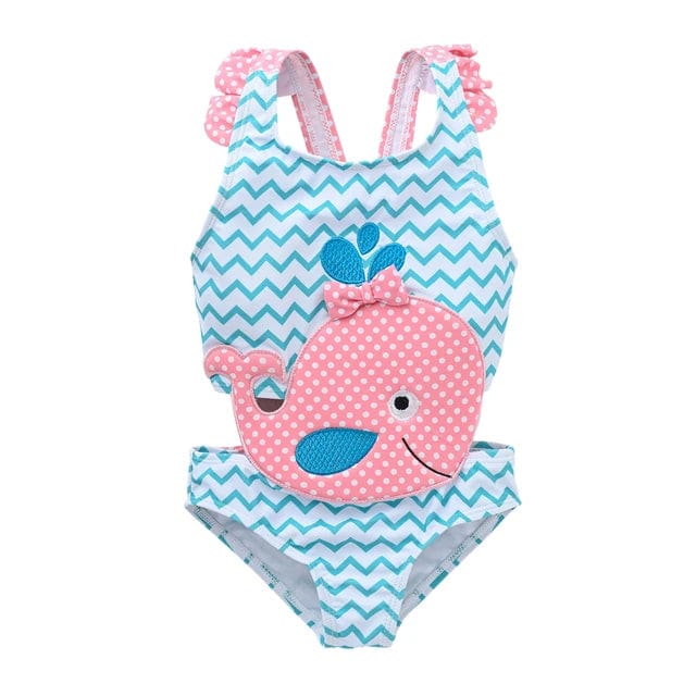 Maillot de bain une pièce mignon bébé fille