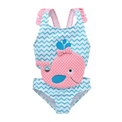 Maillot de bain une pièce mignon bébé fille