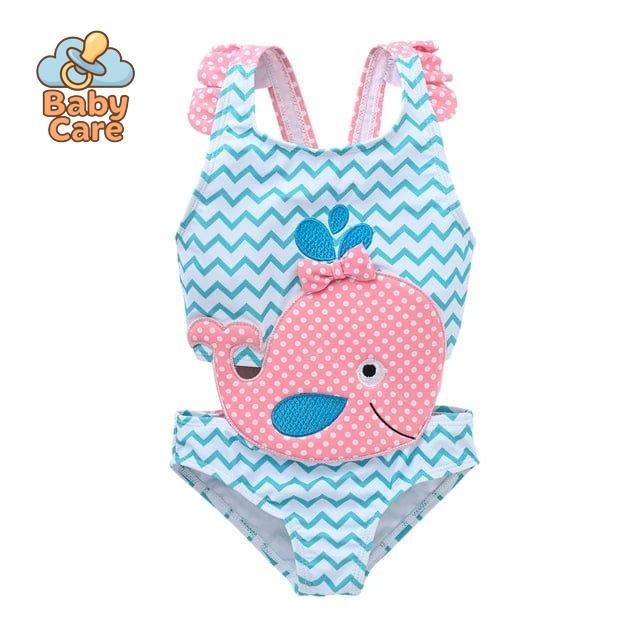 Maillot de bain une pièce mignon bébé fille