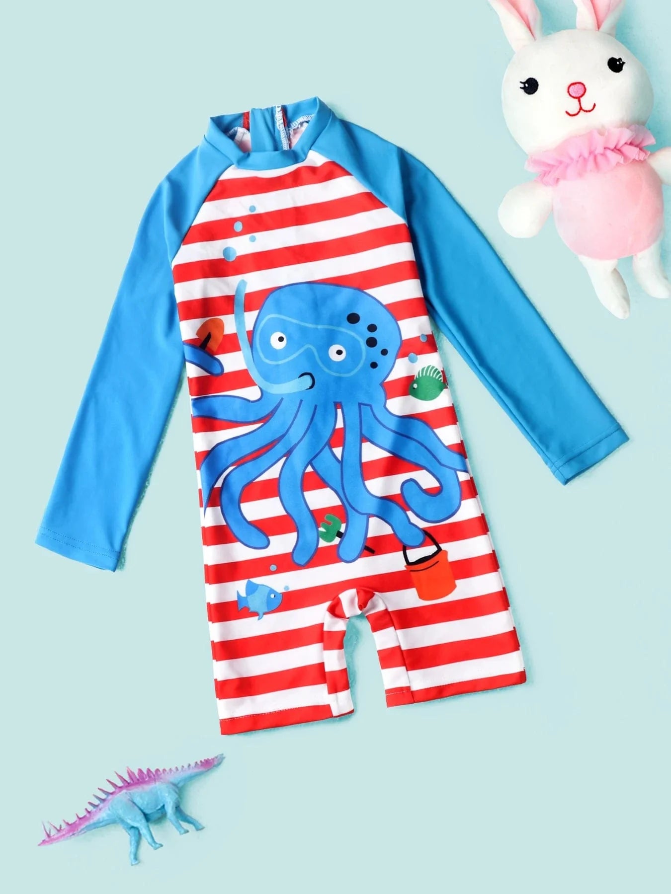 Maillot de bain bébé pieuvre protection UV