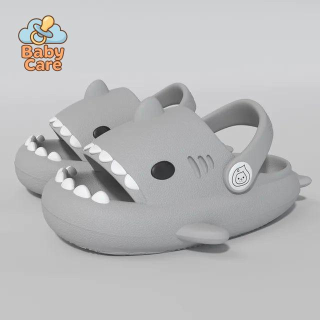 Sandales bébé garçon et filles souples requin