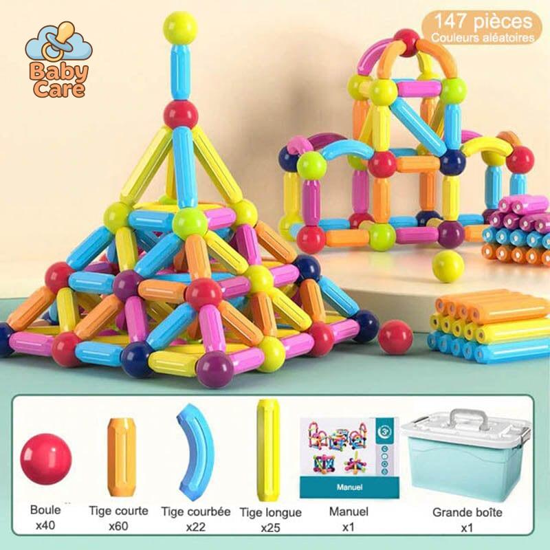 Jeu de Construction magnétique pour enfants