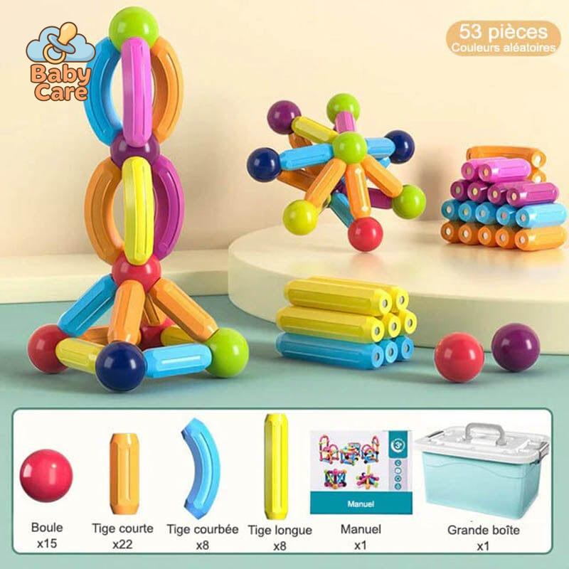 Jeu de Construction magnétique pour enfants