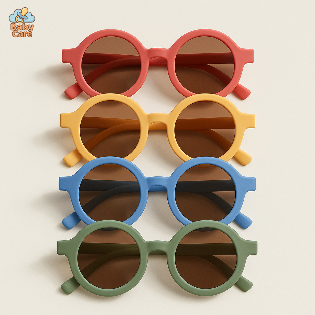 Lunettes de soleil bébé Color UV400 0-1 an - vue de face