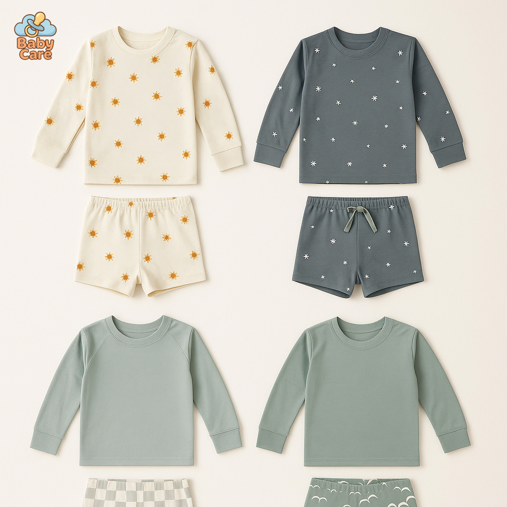 Maillot de bain bébé garçon vacances hawaïens - vue de face