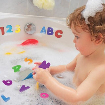 36 Lettres et Chiffres en Mousse pour le Bain |  Baby Care