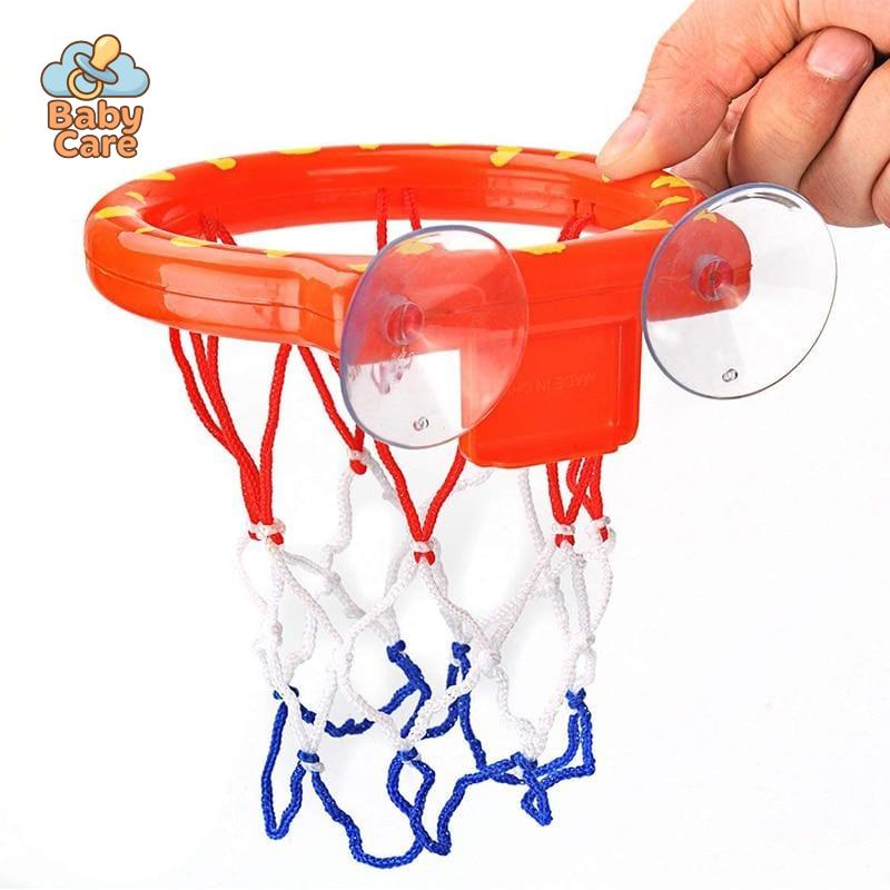 Jouet de bain - Panier de Basket Ventouse avec 3 Balles | Baby Care