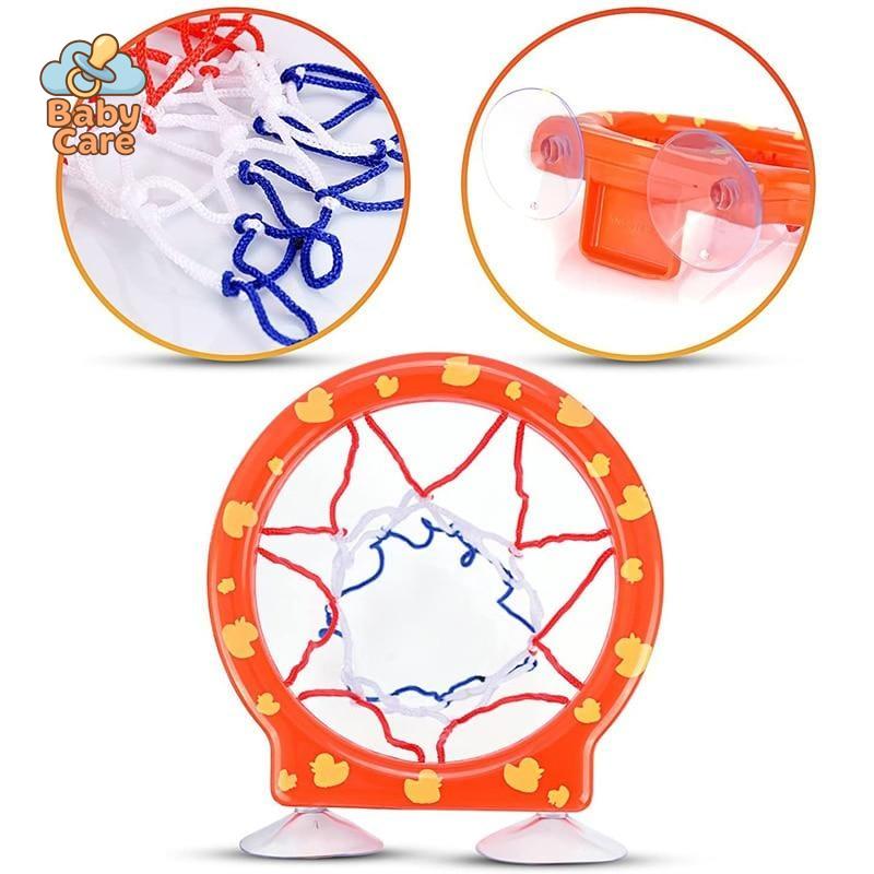 Jouet de bain - Panier de Basket Ventouse avec 3 Balles | Baby Care
