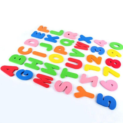 36 Lettres et Chiffres en Mousse pour le Bain |  Baby Care
