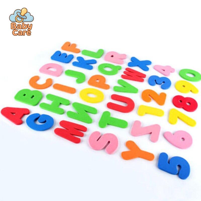 36 Lettres et Chiffres en Mousse pour le Bain | Baby Care