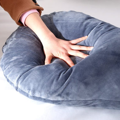 Grand Coussin de Grossesse Gris Foncé (140cm x 80cm)