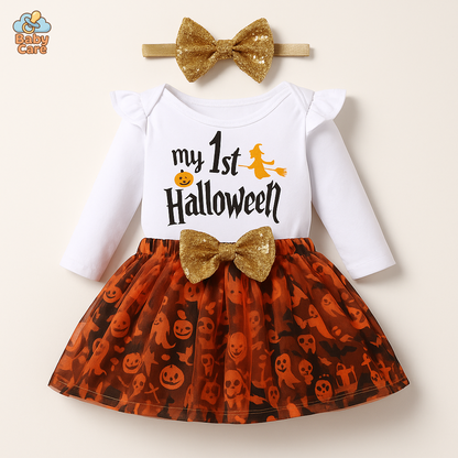 Mon Premier Halloween déguisement bébé fille - vue de face