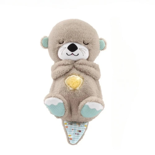 peluche loutre grise