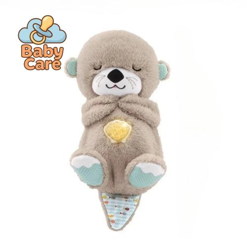 Ma Loutre Câlins Bonne nuit Peluche interactive, Doudou Loutre, Doudou qui respire, Peluche veilleuse Bébé musicale