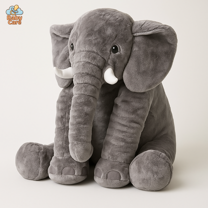 Peluche Éléphant Calin 60 cm |  Baby Care - vue de face