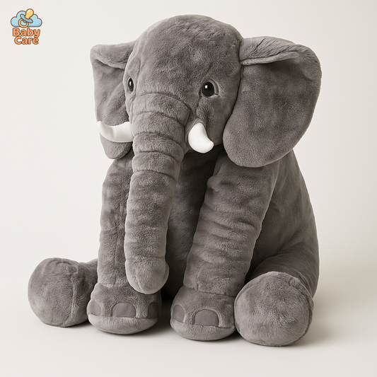 Peluche Éléphant Calin 60 cm |  Baby Care - vue de face
