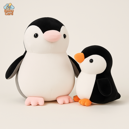 Peluche Pingouin Douceur Polaire - vue de face
