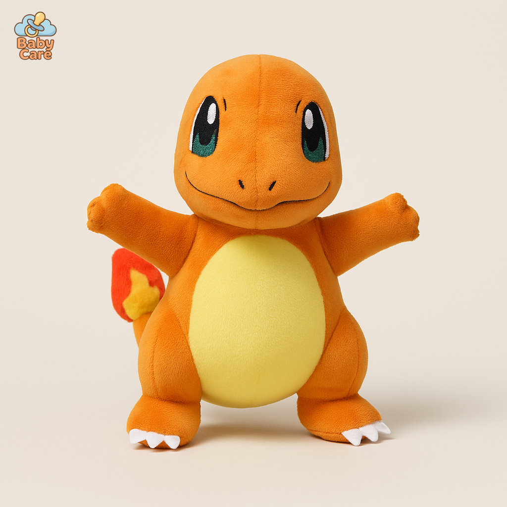 Peluche Salamèche - vue de face