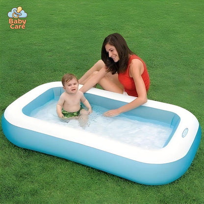 Piscine bébé gonflable rectangle à balles