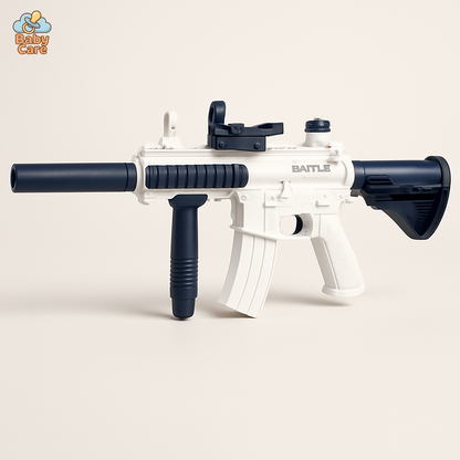 Pistolet à eau électrique et M416 - vue de face