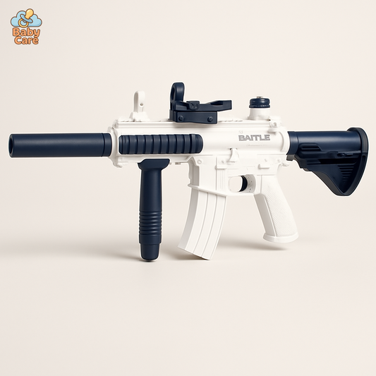 Pistolet à eau électrique et M416 - vue de face