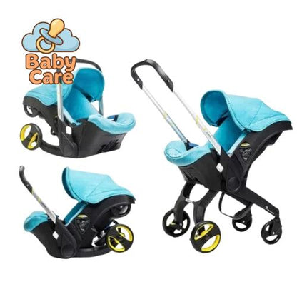 Poussette 4 en 1 – Système de Voyage Multifonctionnel