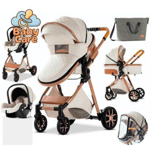 Poussette Trio 3 en 1 Royal – Poussette, Landau, Siège Auto et ses accessoires