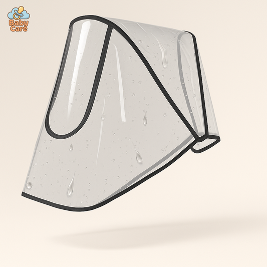 Protection de pluie – Housse de poussette imperméable pour bébé - vue de face