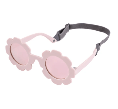 Lunettes de soleil tournesol pour bébé avec sangle